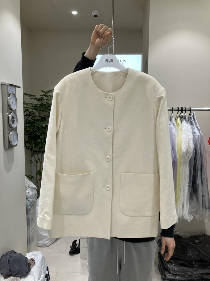 NOFYBE韓國直郵㊣女裝新款熱賣時尚推薦休閑人氣職業夾克亞麻NOFYBE夾克