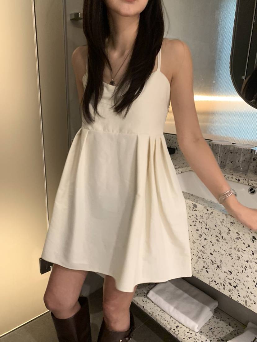 BADCALM韓國直郵㊣女裝新品熱賣時尚休閑25春夏推薦職業連衣裙BADCALM連衣裙