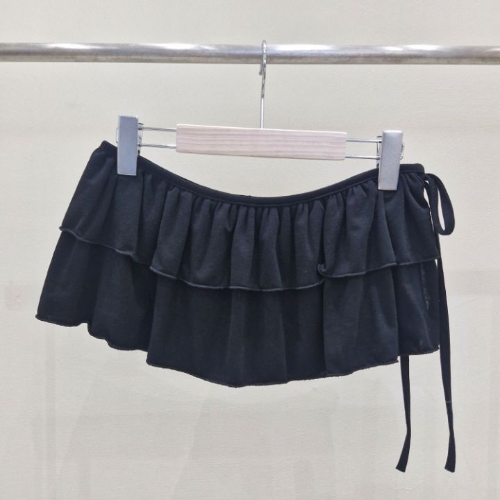 IF U-이퓨-T韓國直郵㊣東大門實拍女裝新款推薦短裙裹身裙IF U短裙