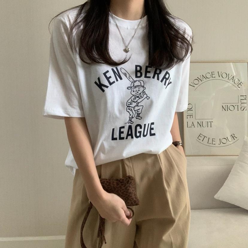 HELLO JINI韓國㊣直郵東大門代購女裝新品熱賣休閑推薦T恤HELLO JINIT恤