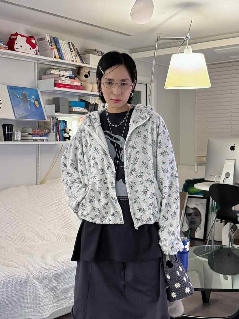FRIC東大門代購女裝新品熱賣推薦時尚人氣職業休閑夾克兜帽FRIC夾克