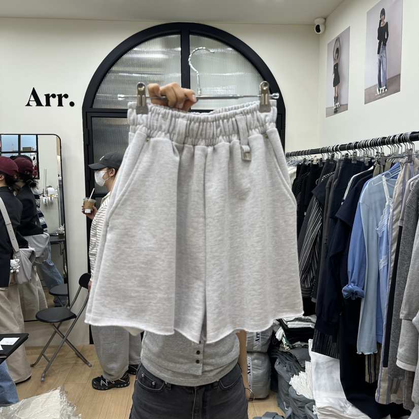 ARR東大門實拍女裝新品休閑推薦熱賣職業真品時尚短褲不含腰帶ARR短褲