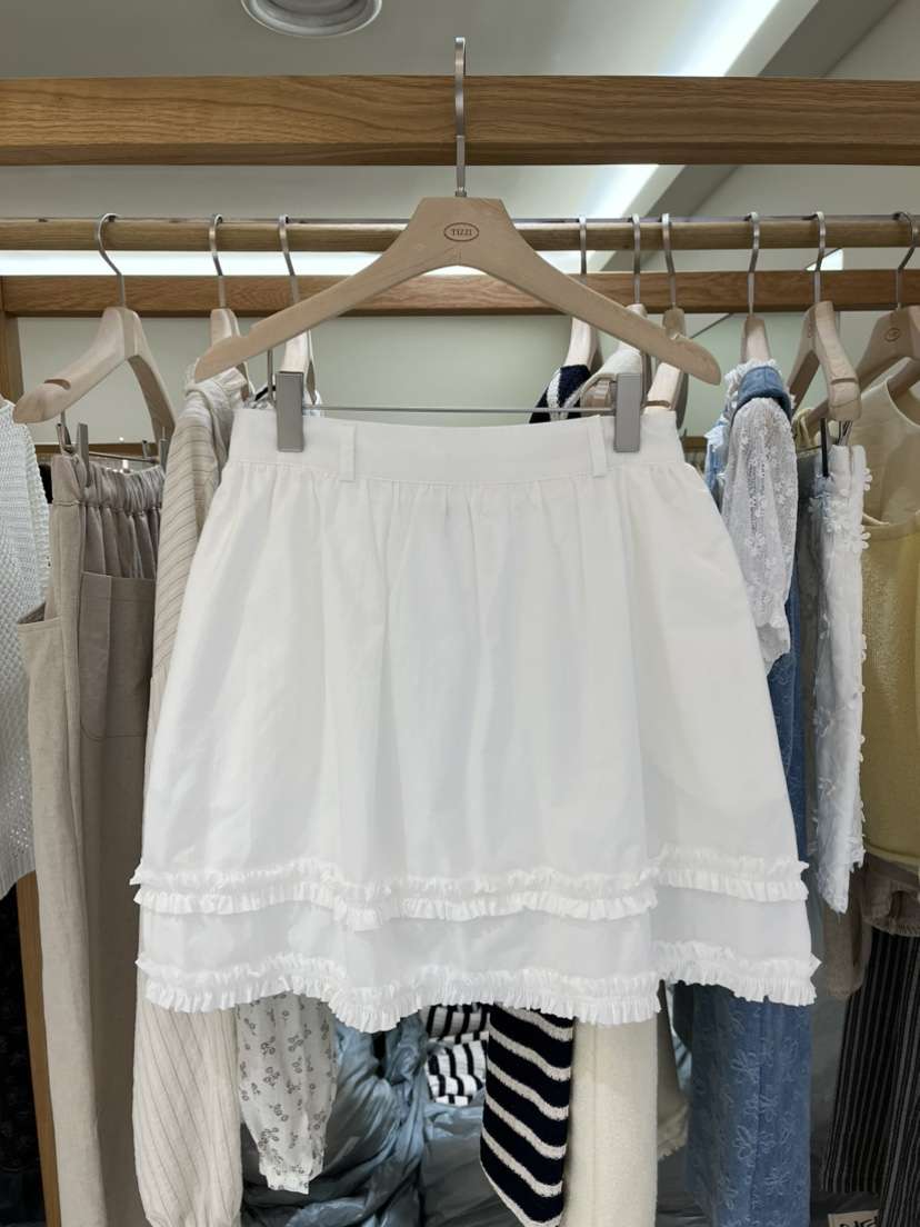 TIZZI韓國直郵㊣女裝新品時尚職業推薦熱賣人氣25春夏休閑短裙TIZZI短裙