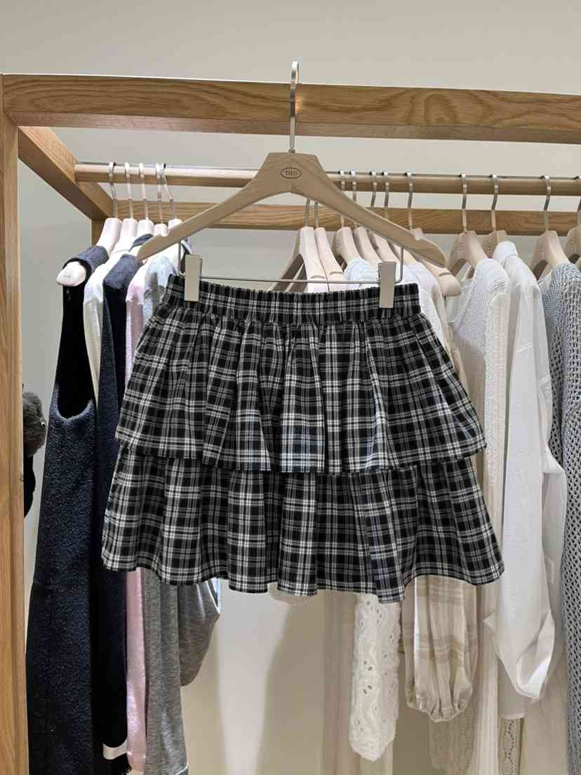TIZZI韓國㊣直郵東大門代購女裝新款休閑人氣25春夏時尚短裙TIZZI短裙