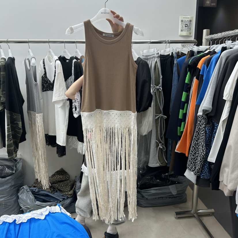 INTHEEND韓國㊣直郵東大門代購女裝新品休閑推薦熱賣連衣裙INTHEEND連衣裙