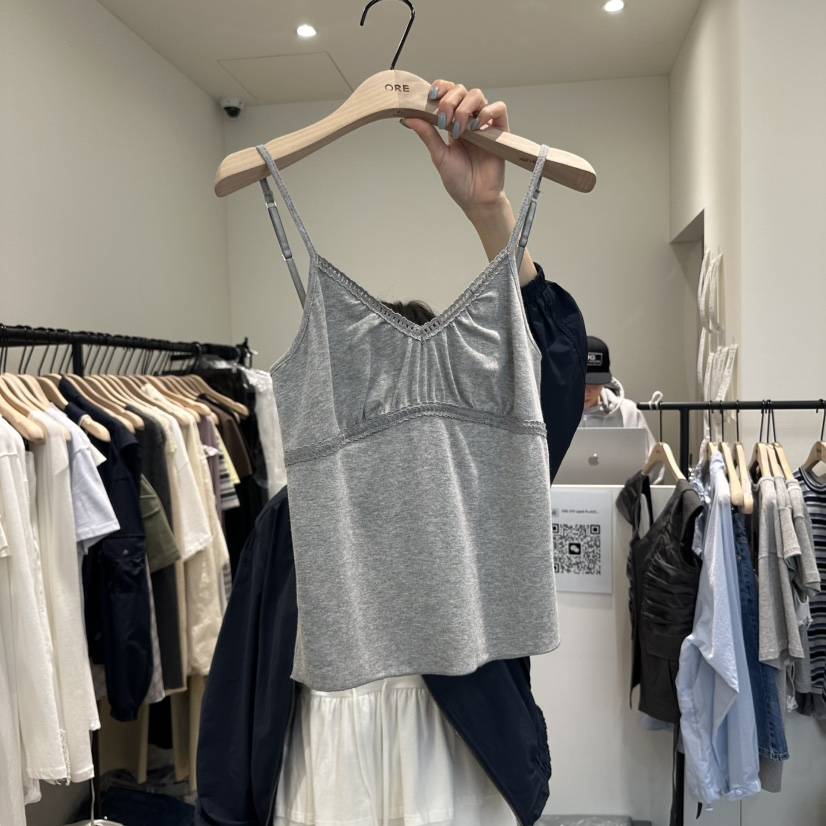 ORE-P韓國直郵女裝新品休閑推薦真品人氣吊帶背心不含內搭ORE吊帶/背心