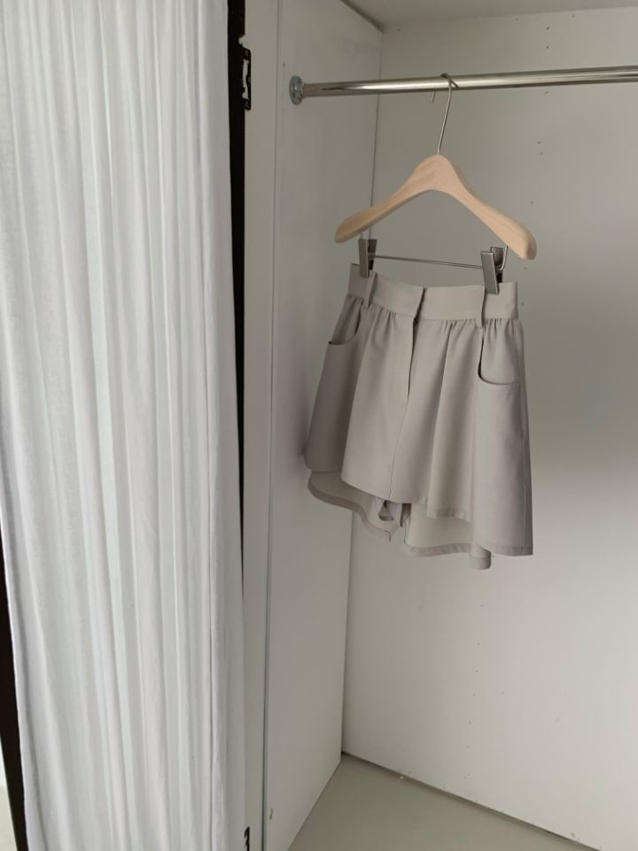 MARE韓國直郵㊣東大門實拍女裝新品25春夏休閑推薦熱賣短裙MARE短裙