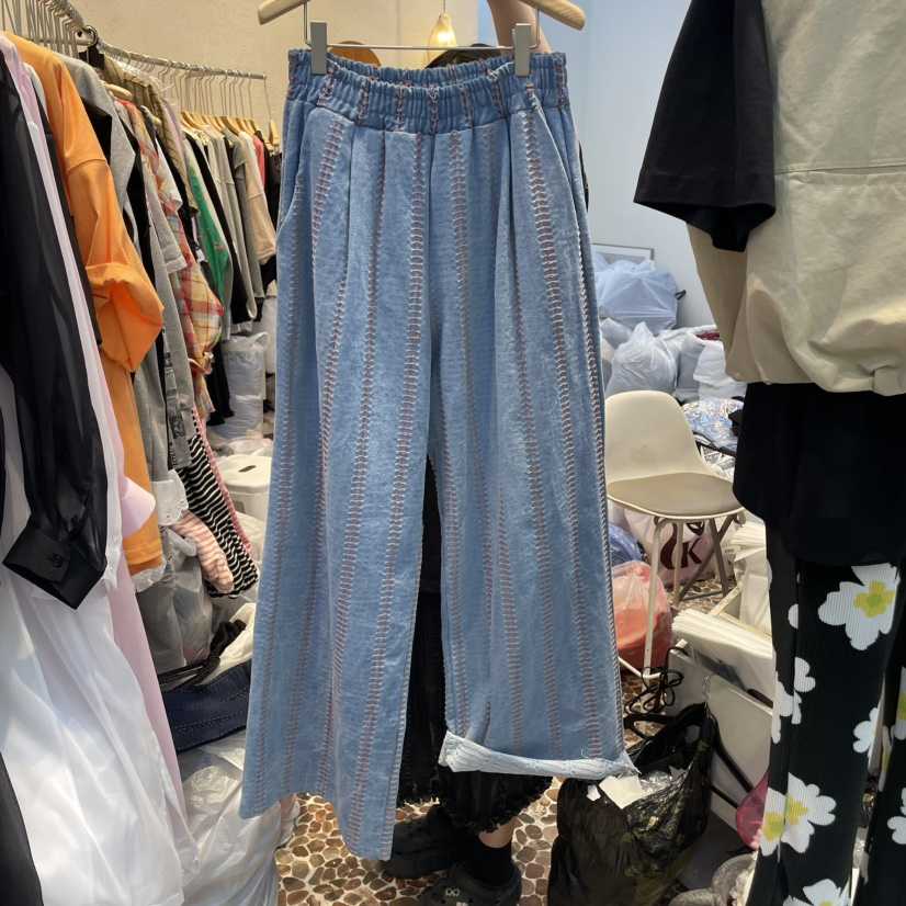 THE LINE-Q直郵韓國代購㊣女裝新品人氣休閑推薦時尚休閑褲THE LINE-q休閑褲