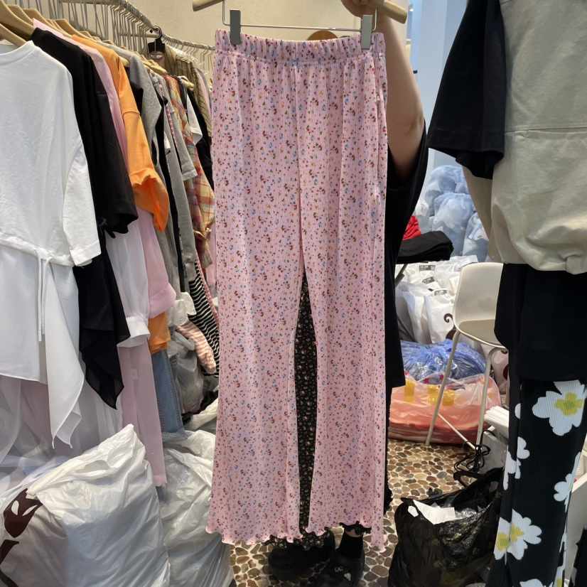 THE LINE-Q韓國直郵㊣女裝新品推薦熱賣人氣25春夏休閑褲THE LINE-q休閑褲