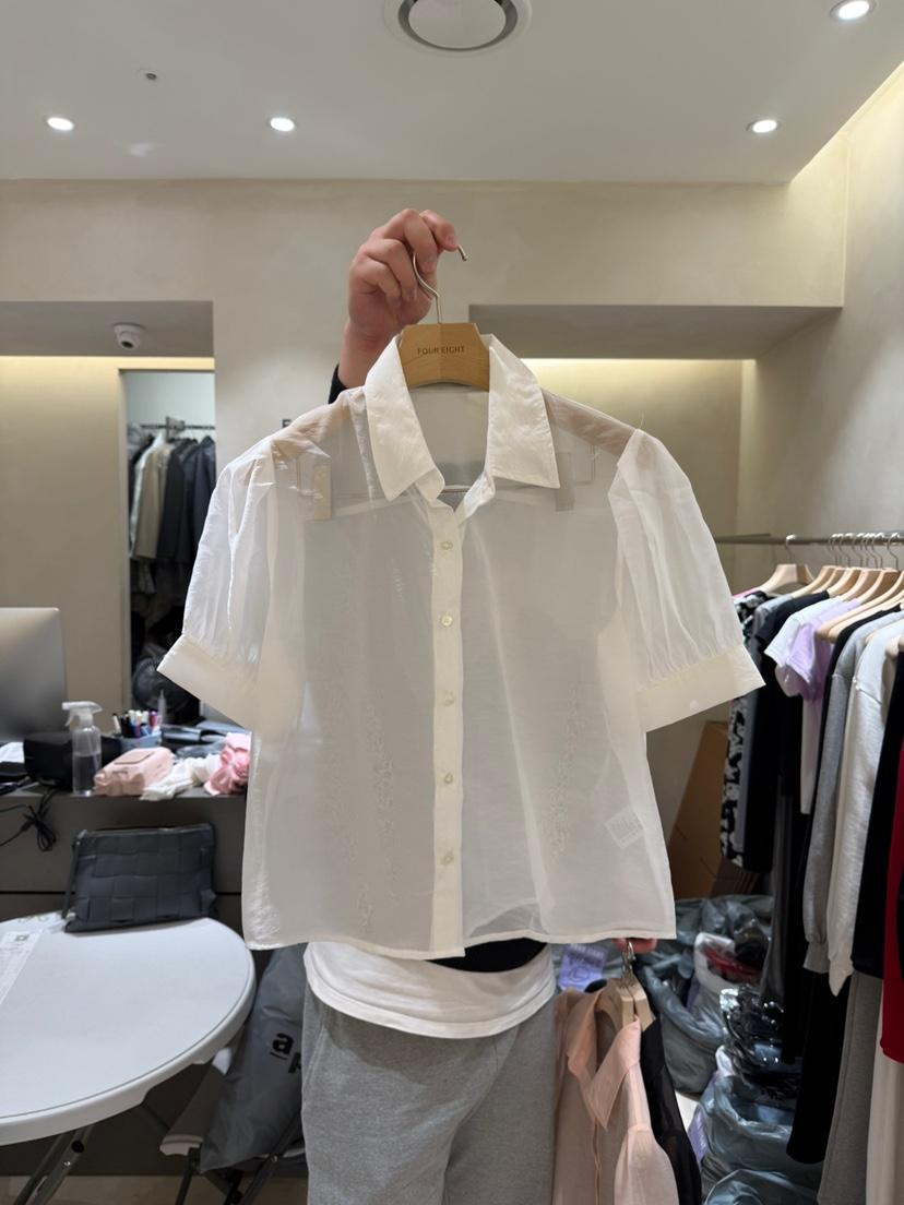 FOUREIGHT韓國直郵㊣東大門實拍女裝新品25春夏熱賣襯衫蕾絲衫FOUR EIGHT襯衫/蕾絲衫