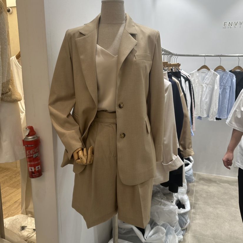 ENVY直郵韓國代購㊣女裝新品人氣25春夏熱賣時尚休閑推薦夾克ENVY夾克