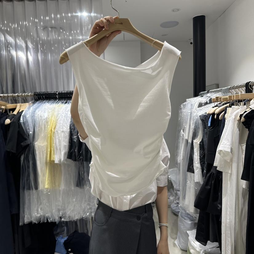 GREEK韓國㊣直郵東大門代購女裝新品25春夏推薦休閑吊帶背心GREEK吊帶/背心