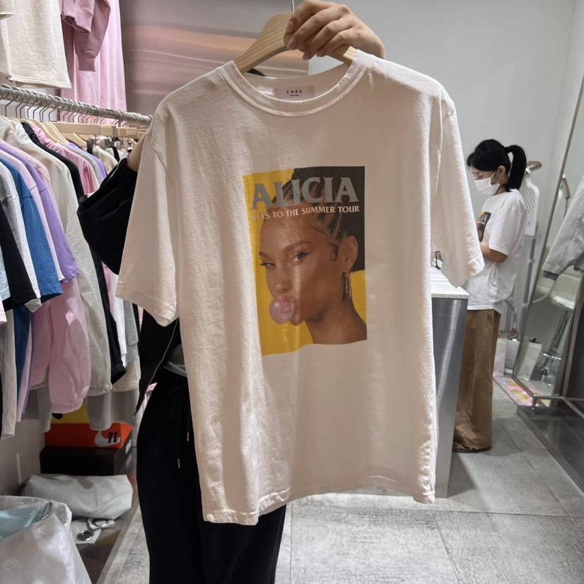COKE CAKE韓國直郵㊣女裝新品25春夏時尚熱賣人氣休閑推薦T恤CHAET恤