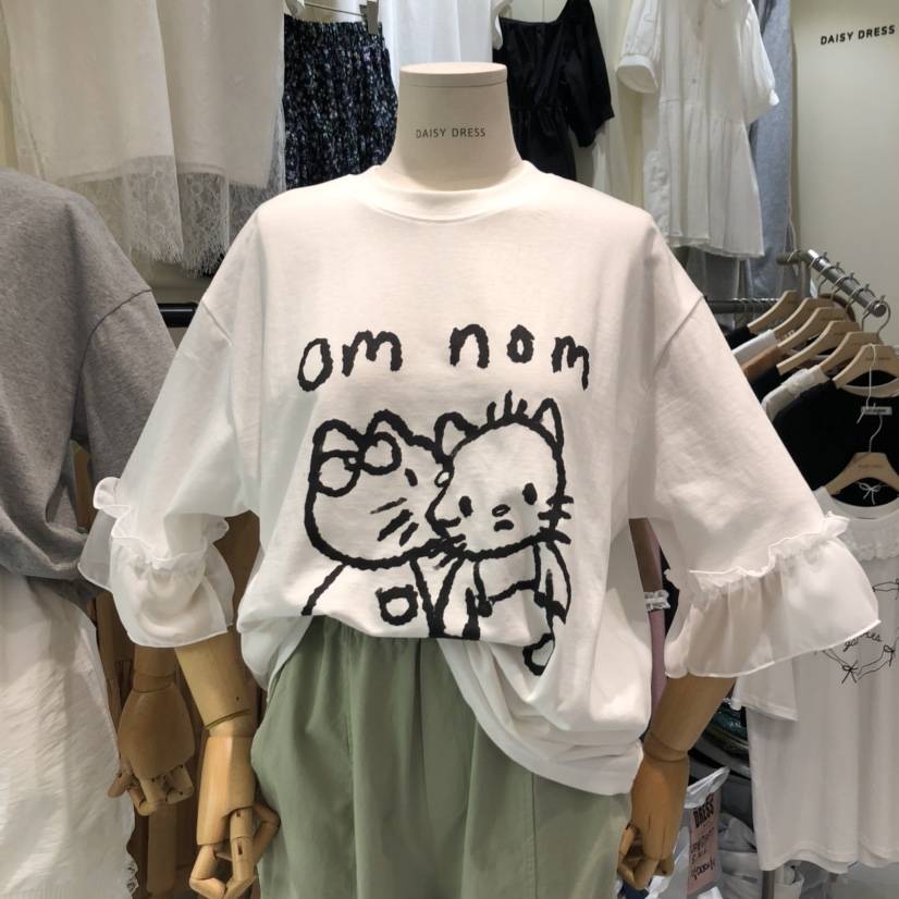 DAISY DRESS韓國直郵㊣東大門實拍女裝新品休閑熱賣25春夏T恤DAISY DRESST恤