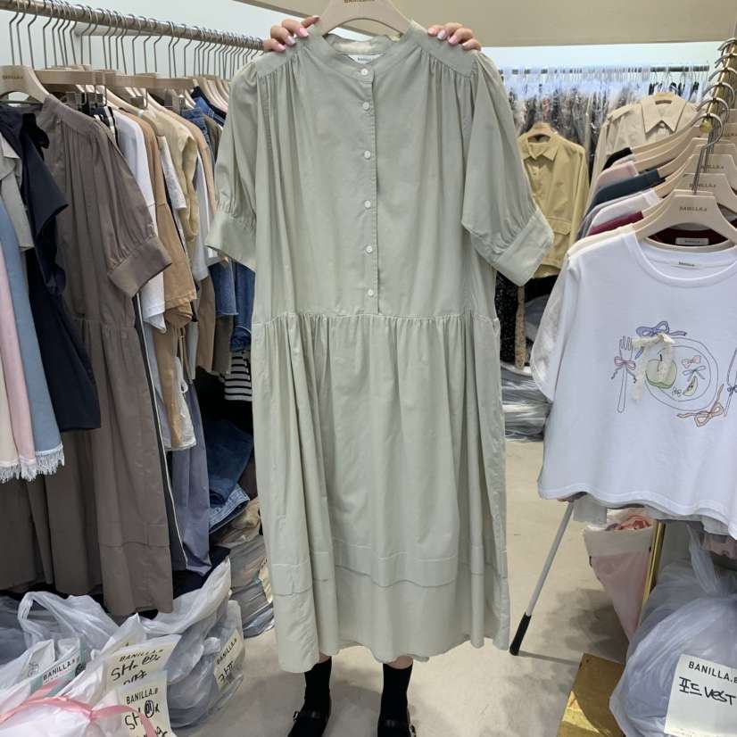 BANILLA.B直郵韓國代購㊣女裝新品人氣熱賣時尚推薦連衣裙STAINLESS連衣裙