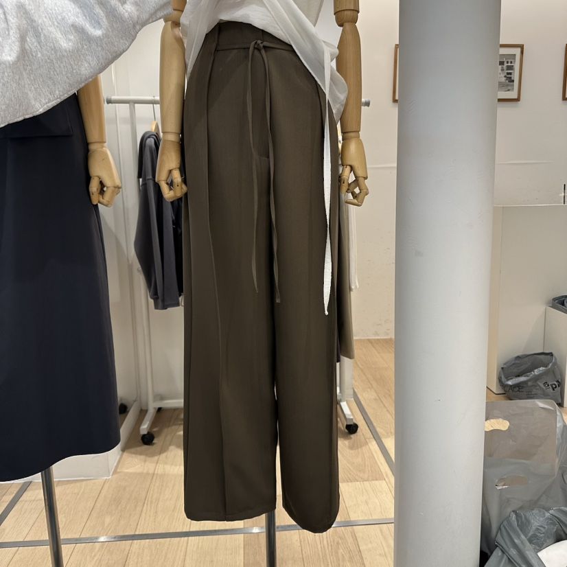 OVU韓國直郵㊣女裝新品25春夏推薦時尚休閑人氣休閑褲含腰繩OVU休閑褲