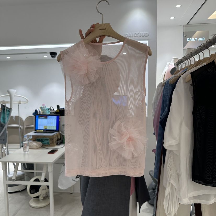 DAILYJUD直郵韓國代購㊣女裝新品休閑時尚人氣推薦吊帶背心DAILY JUD吊帶/背心