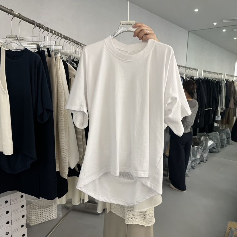 DOUBLE STANDARD/LE SMOKING/MAISONSTAFF韓國直郵㊣東大門實拍女裝新品熱賣T恤MAISONSTAFFT恤