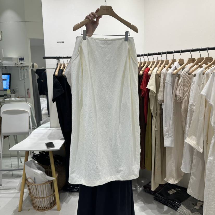 MOWER韓國㊣直郵東大門代購女裝新品人氣時尚25春夏熱賣長裙MOWER長裙