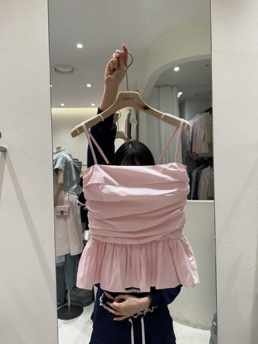 MARKE-P韓國㊣直郵東大門代購女裝新品時尚休閑人氣吊帶背心MARKE-P吊帶/背心