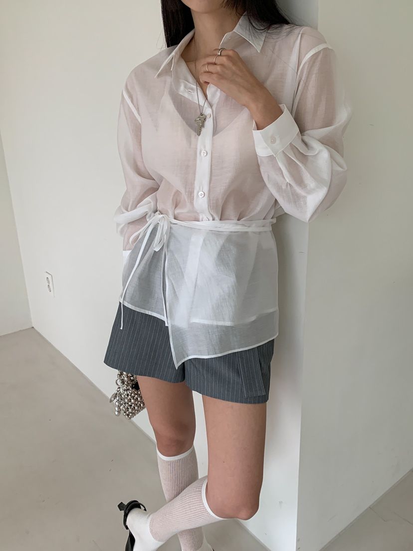 GOYOU韓國㊣直郵東大門代購女裝新品休閑25春夏熱賣時尚套裝de goyou套裝