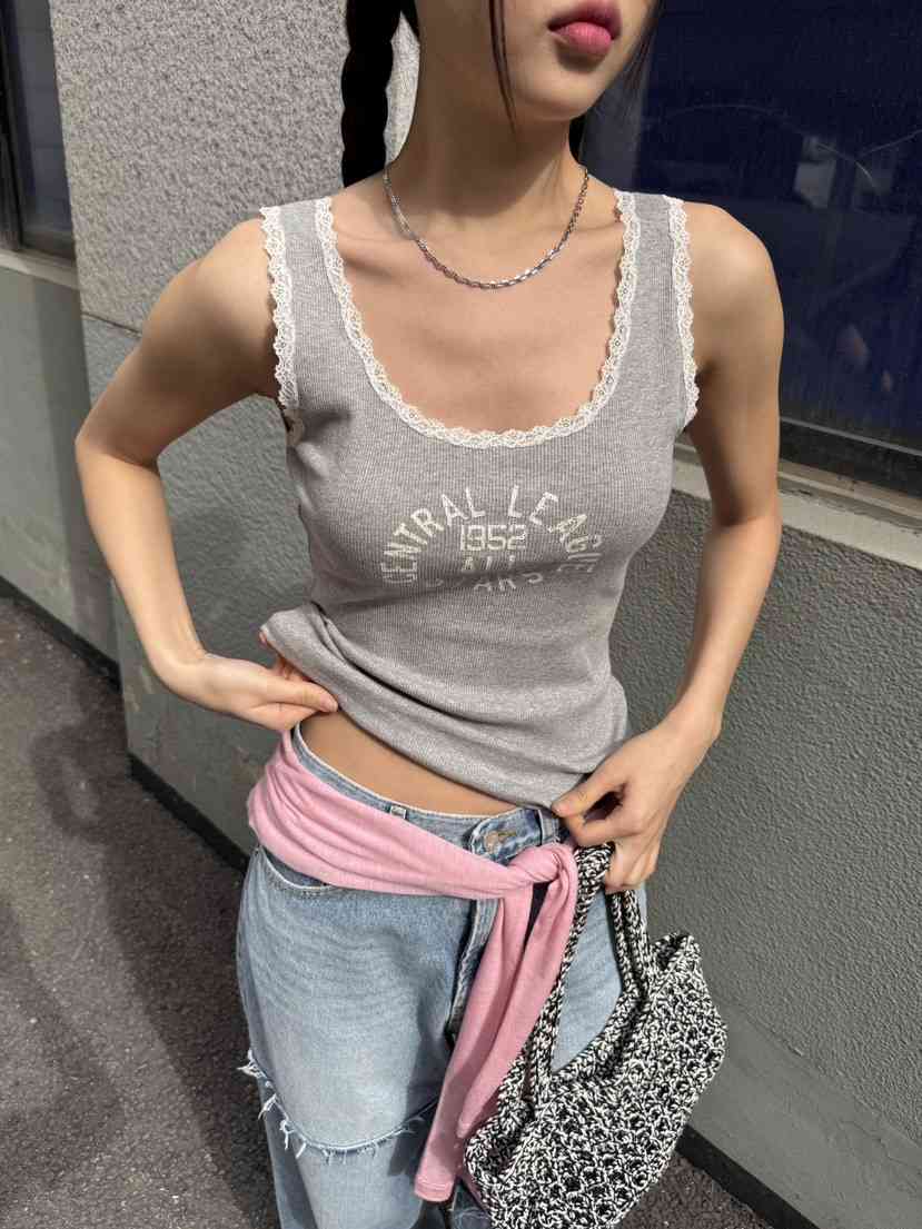 SUNDER MARKET韓國㊣直郵東大門代購女裝新品人氣吊帶背心SUNDER MARKET吊帶/背心