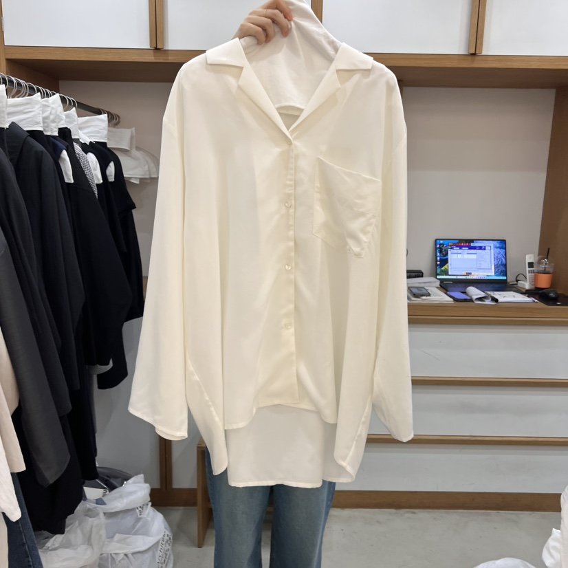 ARCHITEKT韓國直郵㊣女裝新品熱賣推薦人氣時尚25春夏襯衫蕾絲衫ARCHITEKT襯衫/蕾絲衫