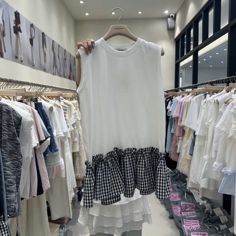 MARIE MARIE韓國直郵㊣東大門實拍女裝新品時尚25春夏吊帶背心MARIE MARIE吊帶/背心