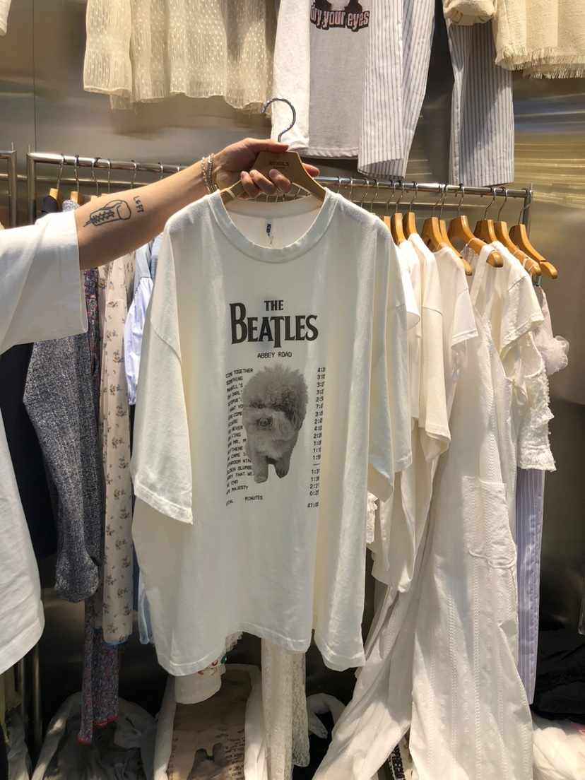 MENDL S韓國直郵㊣東大門實拍女裝新品推薦熱賣25春夏時尚T恤MENDL ST恤