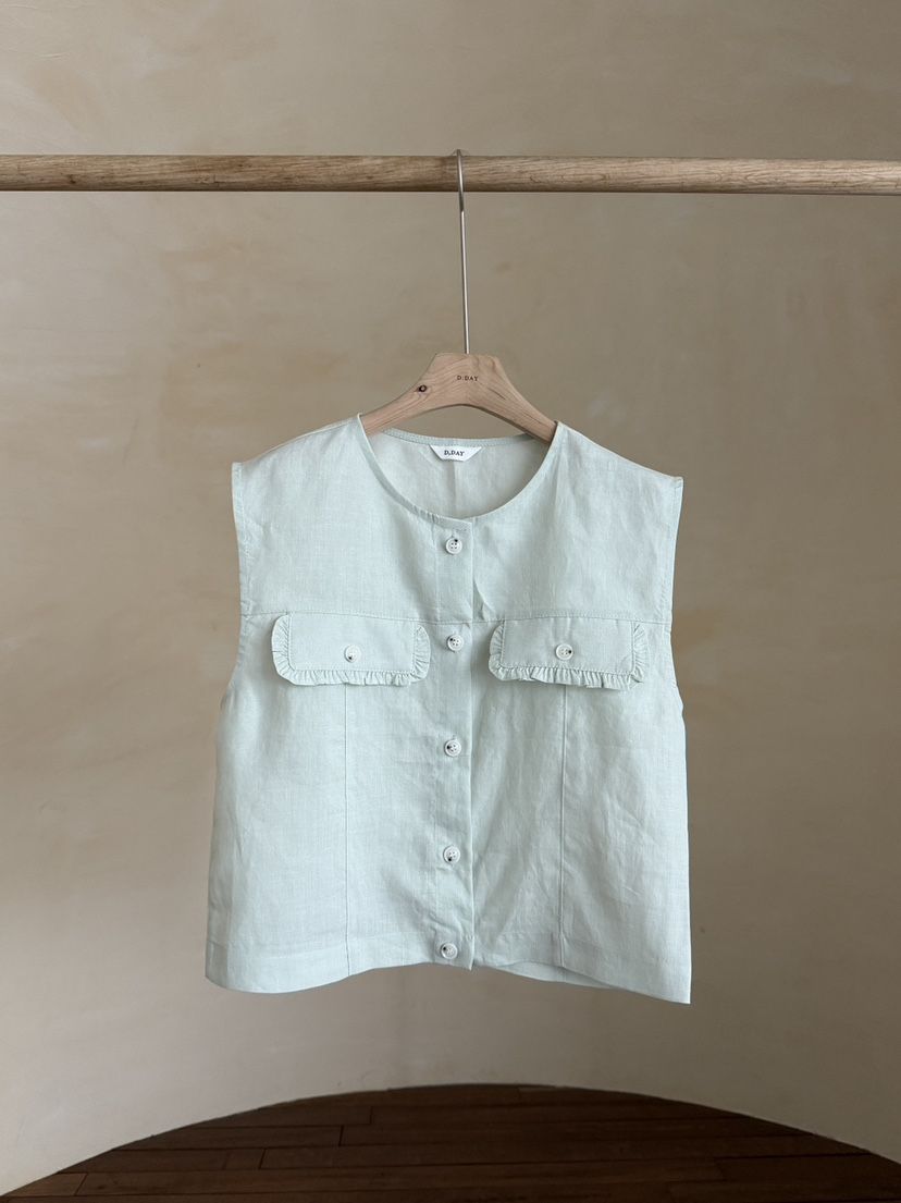 DDAY韓國㊣直郵東大門代購女裝新品25春夏休閑熱賣推薦馬甲DDAY馬甲