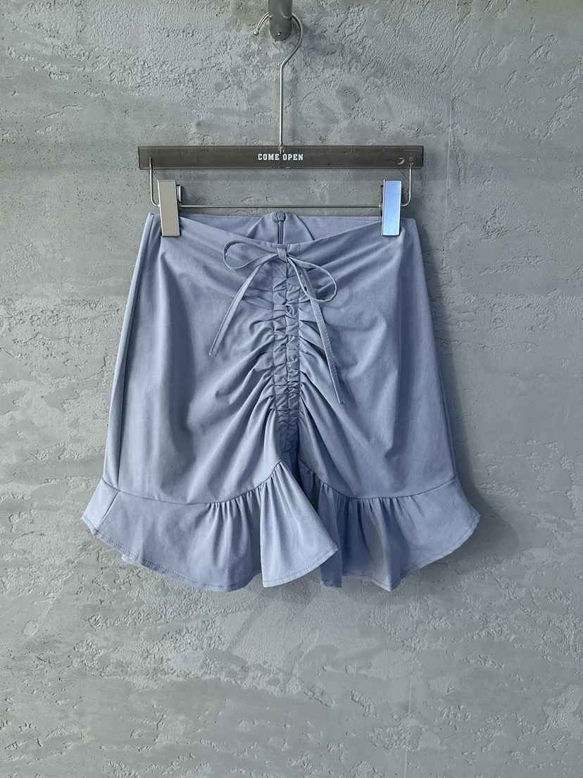 COME OPEN直郵韓國代購㊣女裝新品休閑時尚人氣推薦25春夏短裙COMP-(COME OPEN)短裙
