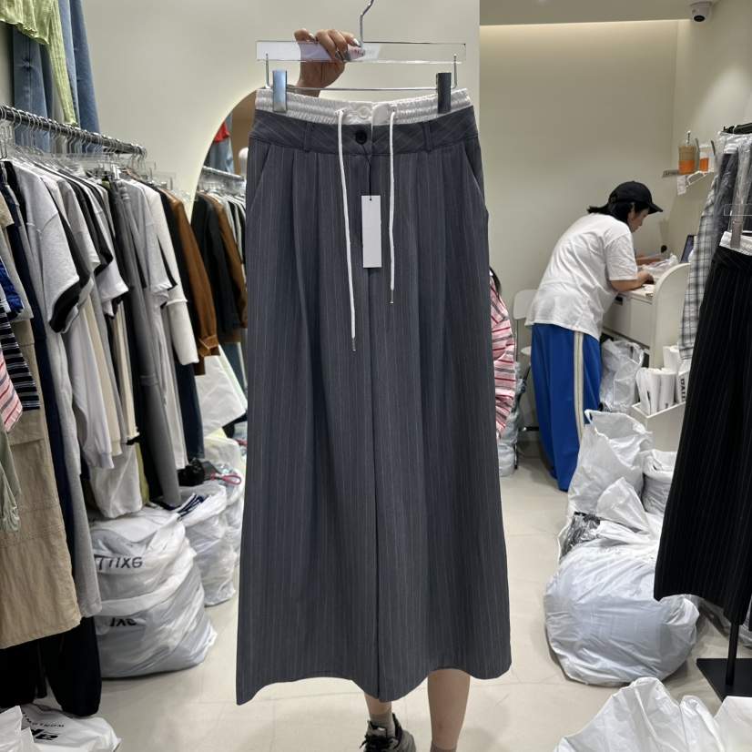AT THE END韓國直郵㊣女裝新款時尚人氣休閑推薦25春夏休閑褲AT THE END休閑褲