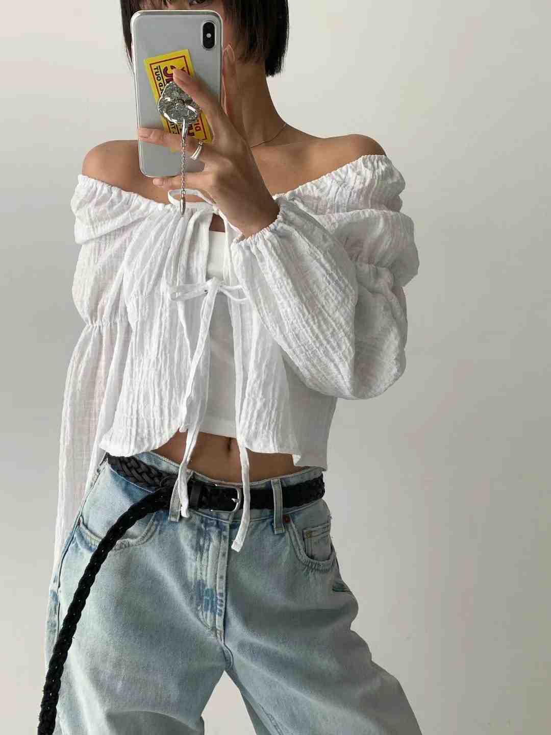 ALICE S CLOSET韓國直郵㊣女裝新品推薦熱賣襯衫蕾絲衫絨ALICE S CLOSET襯衫/蕾絲衫