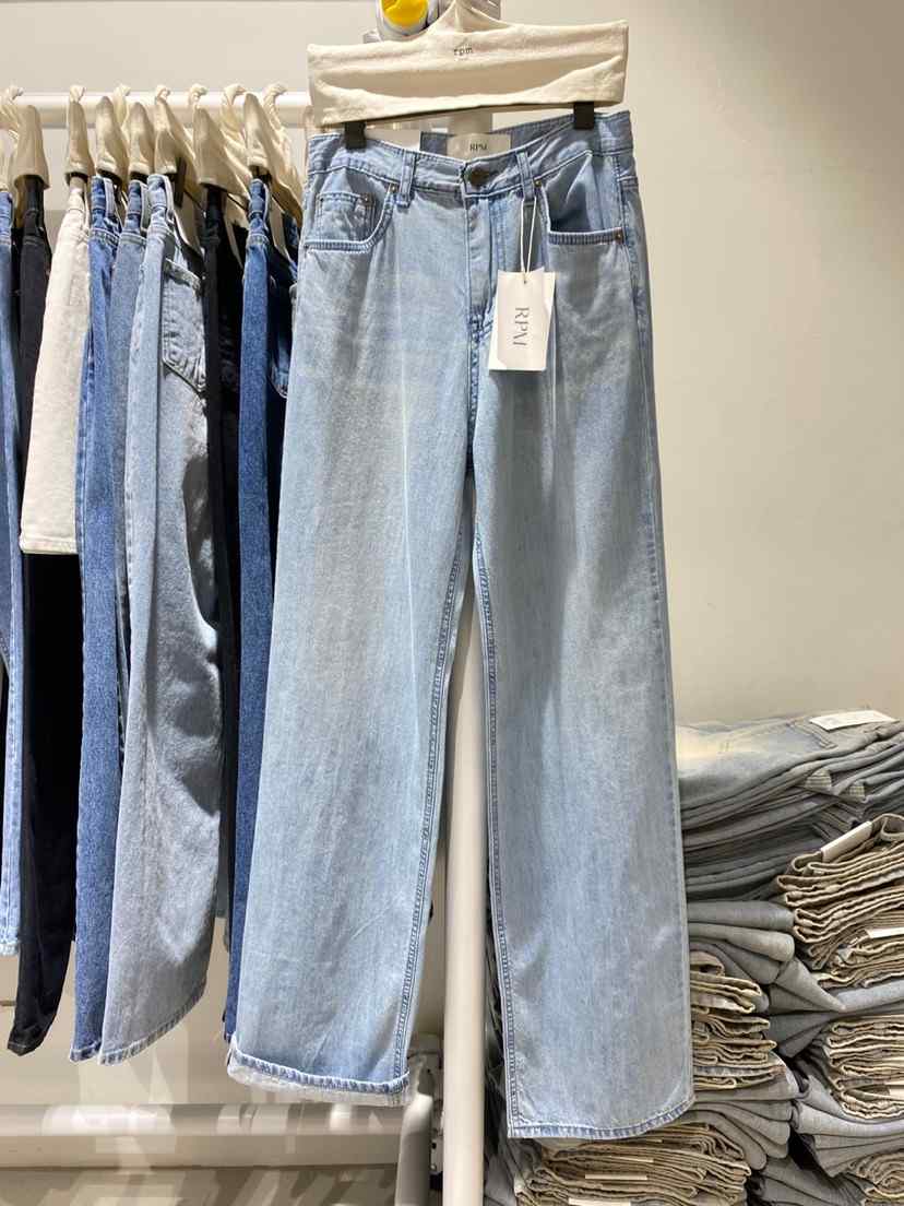 RPM韓國直郵㊣女裝新品時尚推薦人氣休閑熱賣25春夏牛仔褲RPM牛仔褲