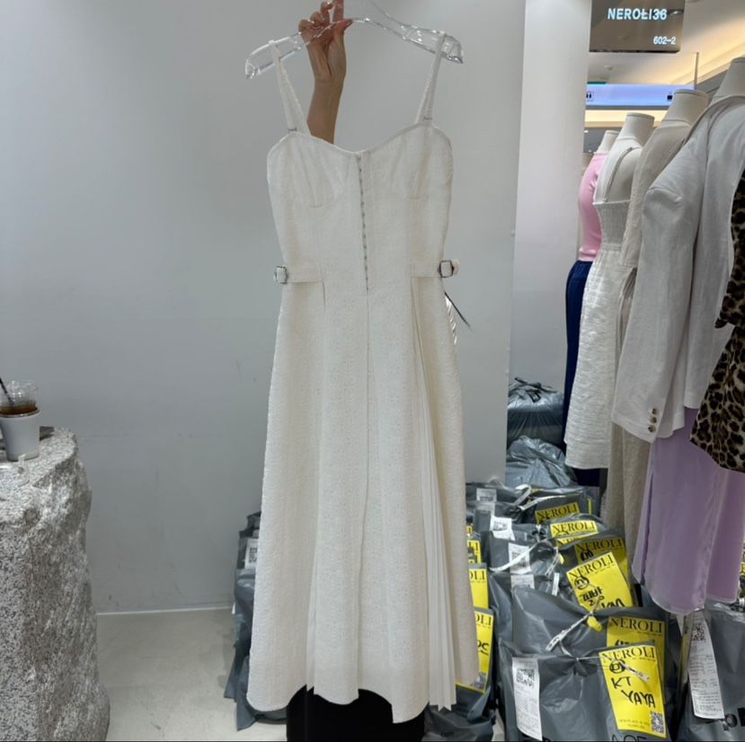 NEROLI 36直郵韓國代購㊣女裝新款熱賣推薦25春夏連衣裙蕾絲NEROLI 36連衣裙