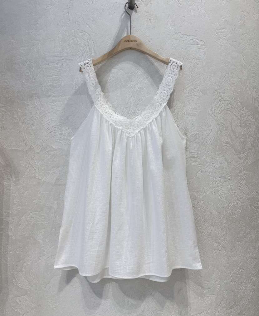 GORGEOUS直郵韓國代購㊣女裝新品熱賣25春夏時尚推薦吊帶背心GORGEOUS吊帶/背心