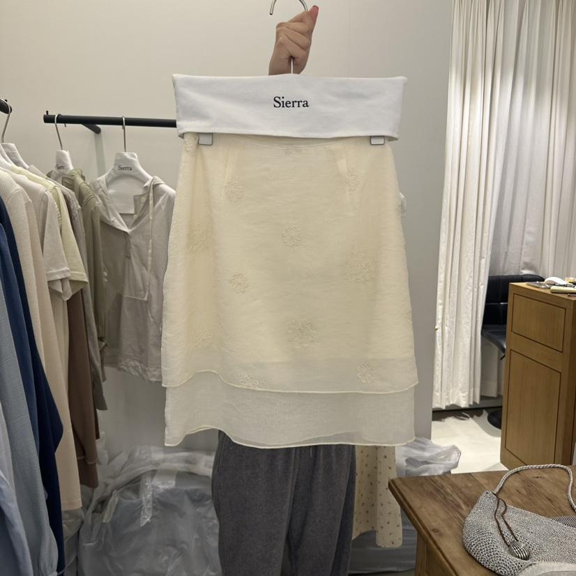 SIERRA東大門代購女士新品真品熱賣時尚人氣職業推薦25春夏短裙SIERRA短裙