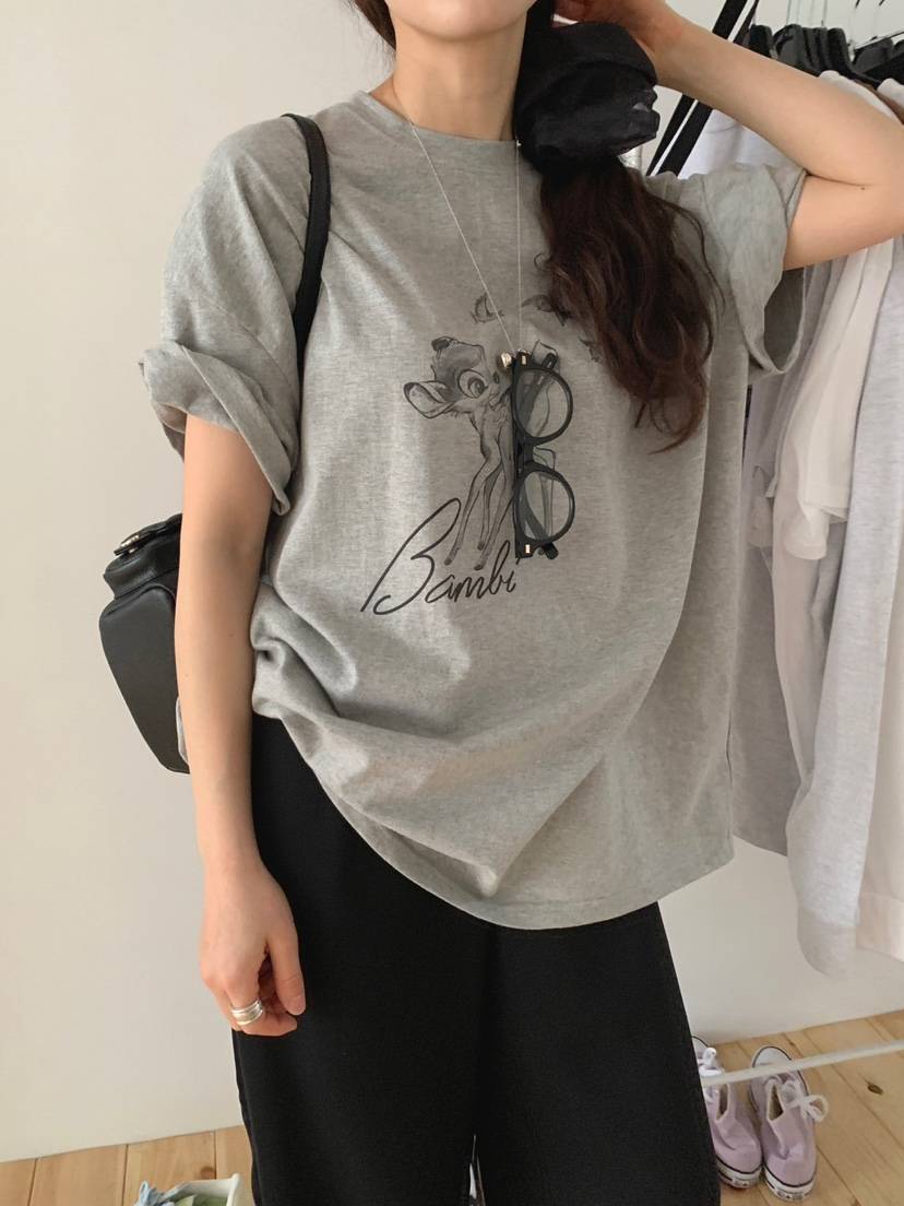 JKICHI韓國直郵㊣東大門實拍女裝新款25春夏人氣休閑推薦T恤JKICHIT恤