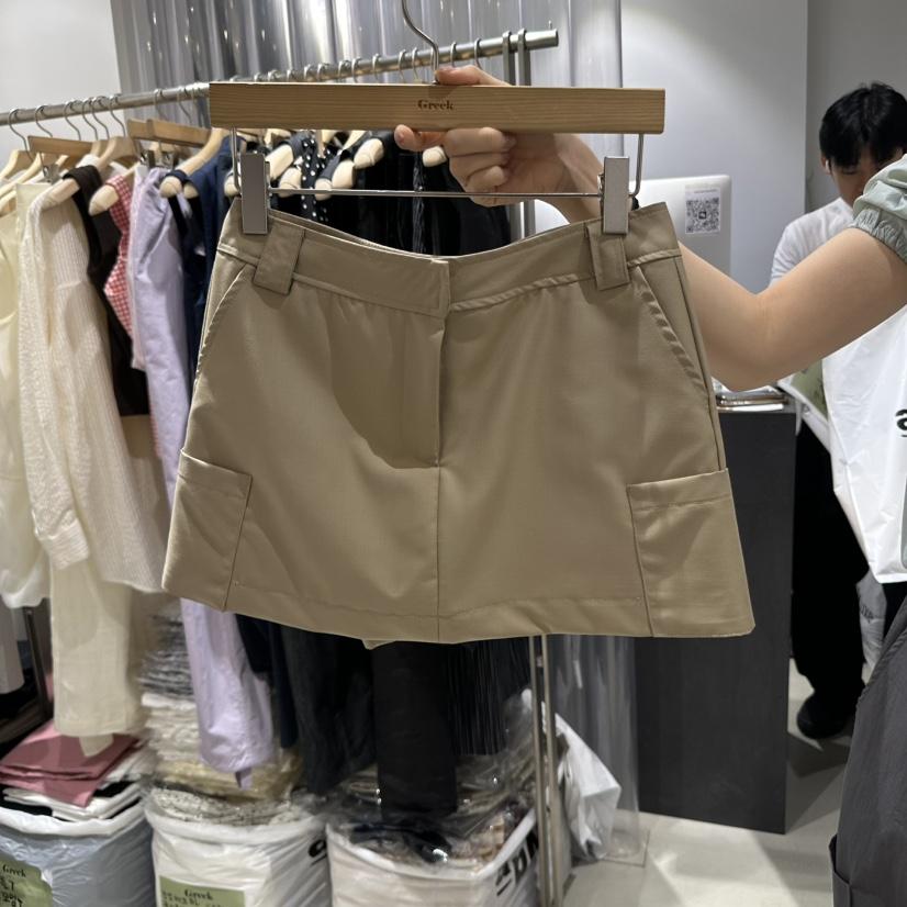 GREEK直郵韓國代購㊣女裝新品推薦休閑人氣熱賣時尚25春夏短裙GREEK短裙
