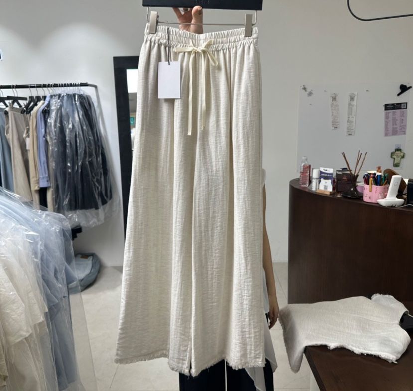 BETHEL韓國代購女士新款休閑時尚真品人氣職業推薦休閑褲亞麻BETHEL休閑褲