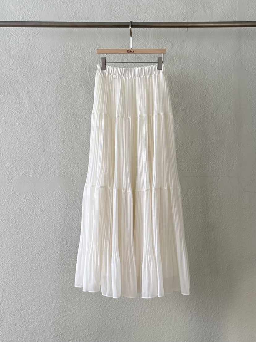 TWENTY FOUR SEVEN24-7東大門實拍女裝新品休閑長裙雪紡TEWNTY FOUR SEVEN24-7長裙
