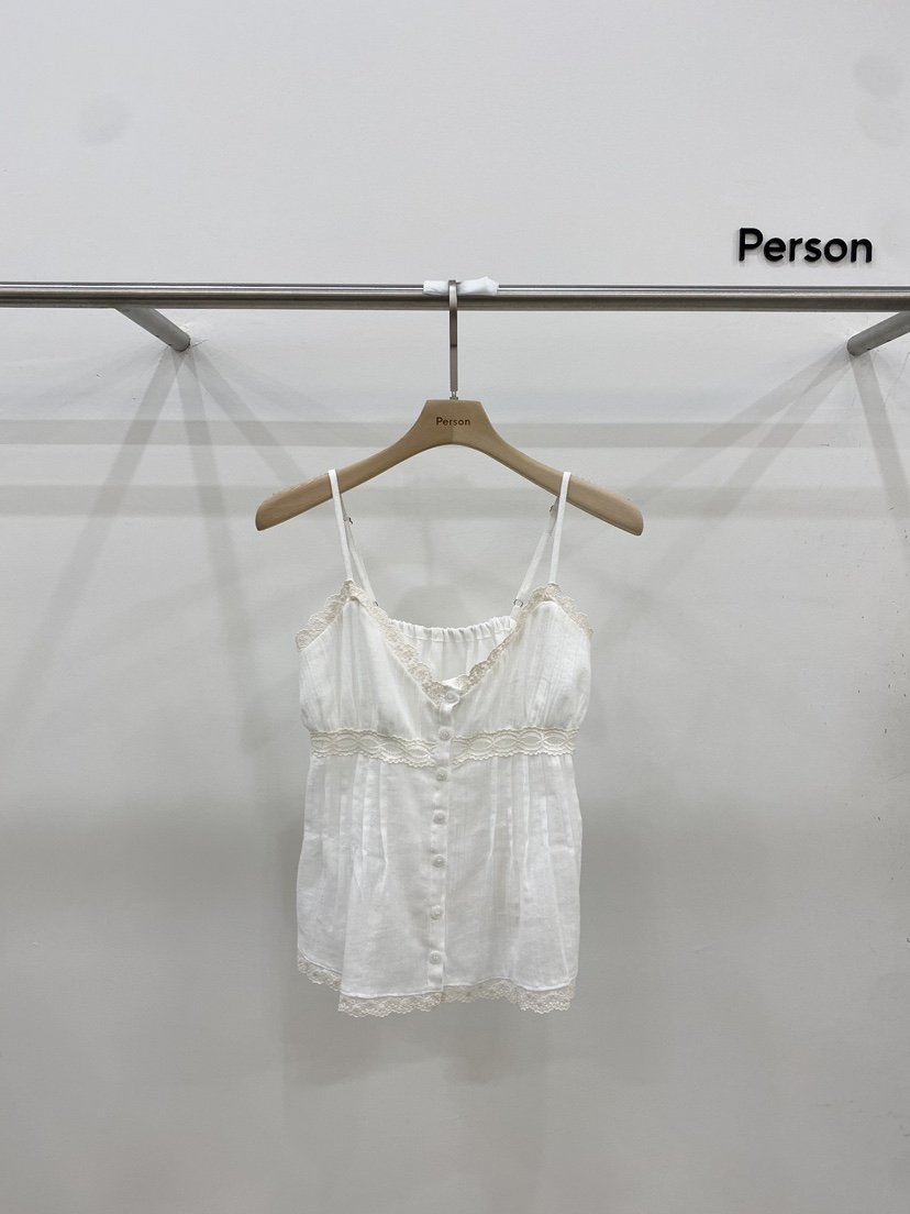 PERSON東大門直郵女士新品休閑職業熱賣時尚人氣吊帶背心蕾絲PERSON吊帶/背心