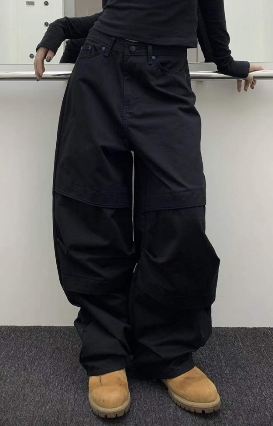 OOT韓國㊣直郵東大門代購女裝新品人氣25春夏休閑熱賣牛仔褲OOT牛仔褲