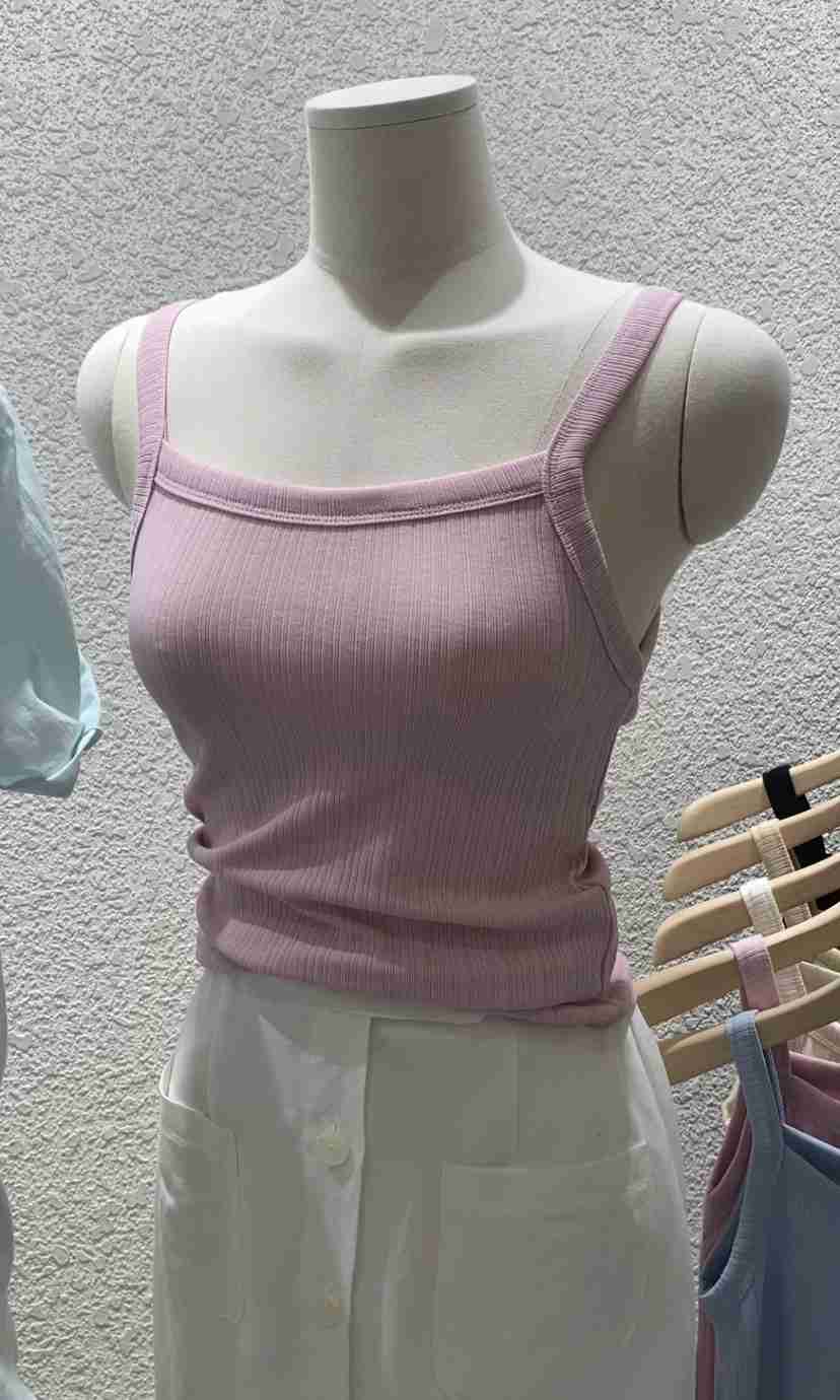 N BROWN韓國直郵㊣女裝新品推薦25春夏熱賣人氣時尚吊帶背心N BROWN吊帶/背心