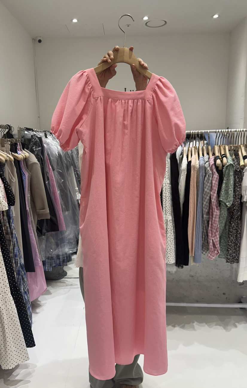LUCIA直郵韓國代購㊣女裝新品時尚熱賣25春夏休閑人氣連衣裙LUCIA連衣裙