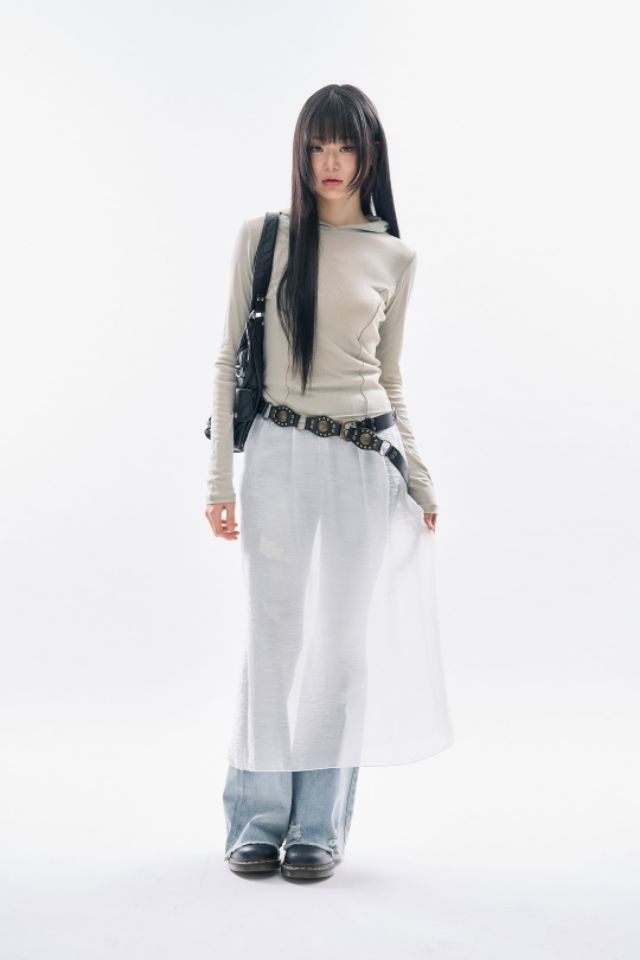 LIVE FOREVER韓國㊣直郵東大門代購女裝新品人氣休閑時尚長裙LIVE FOR_EVER長裙