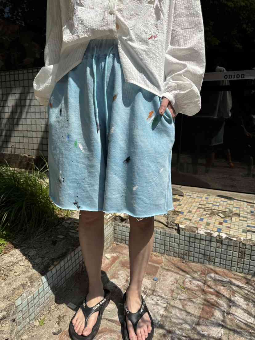 FRANC—L韓國直郵㊣東大門實拍女裝新款時尚熱賣25春夏短褲FRANC短褲