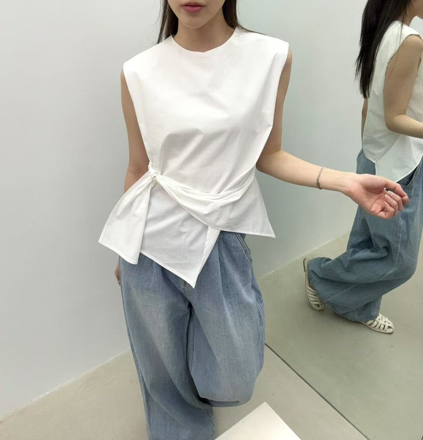 JMIND韓國直郵㊣女裝新款時尚25春夏推薦休閑熱賣人氣吊帶背心JMIND吊帶/背心