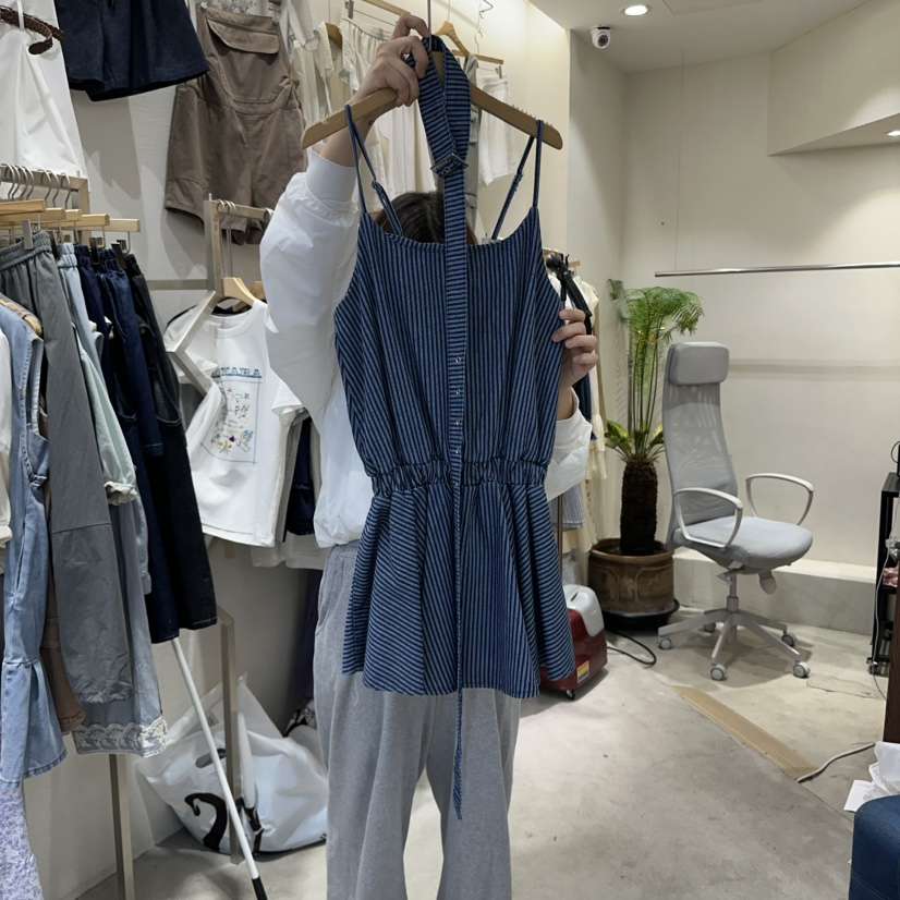HIPTIQUE韓國㊣直郵東大門代購女裝新品休閑熱賣連衣裙含腰帶HIPTIQUE連衣裙