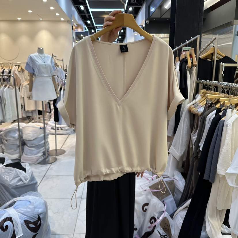 SANS韓國直郵㊣女裝新品熱賣時尚休閑推薦人氣25春夏T恤SANST恤